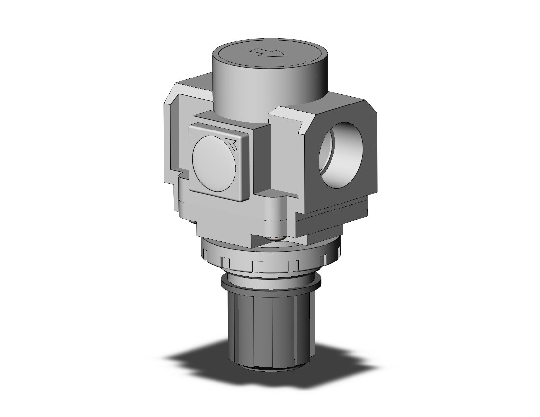 SMC AR40K 06EH B Regulator REGULATOR MODULAR F R L AR40K