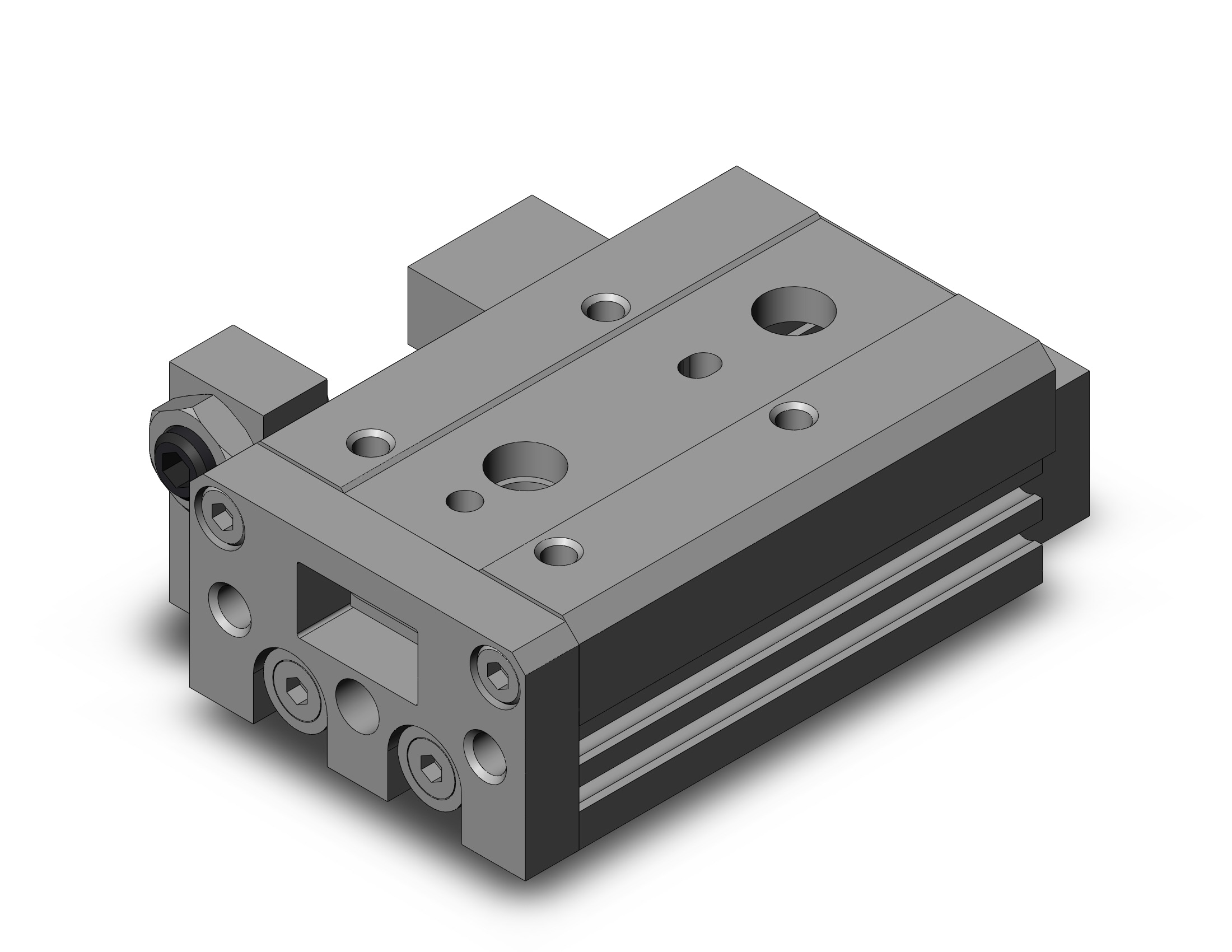 SMC MXS12 20ASP Cyl Slide Table Stroke Adj MXS MXJ GUIDED