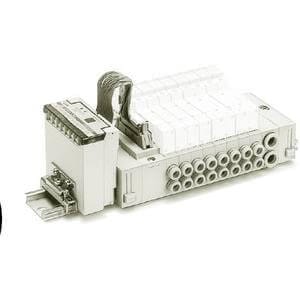 SMC SS5Y3-45SQ-16B-C6-Q mfld, base mt, SS5Y3 MANIFOLD SY3000