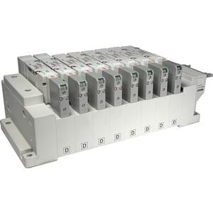 SMC SS5V2-10PGD1-02DS-C4-D mfld, plug-in, flat cable conn, SS5V2 MANIFOLD SV2000