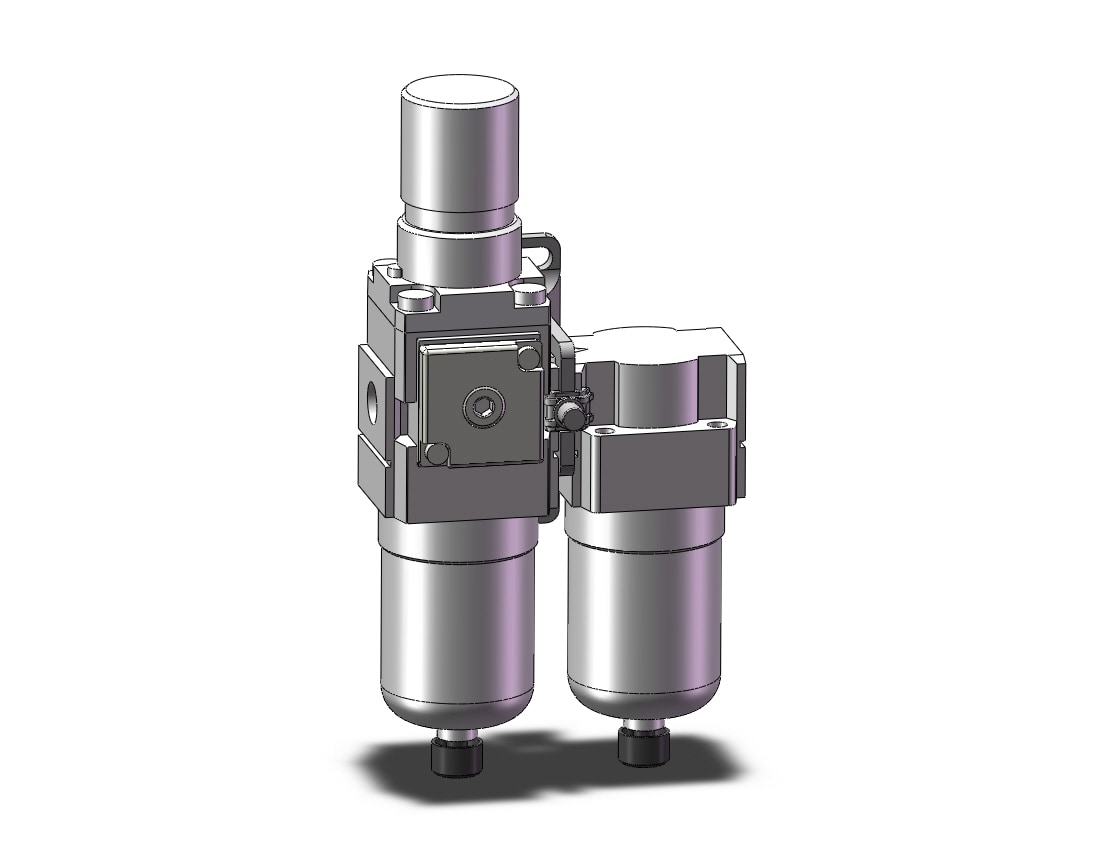 SMC AC40D-04CG-B fr/ms combo modular, MODULAR F.R.L.