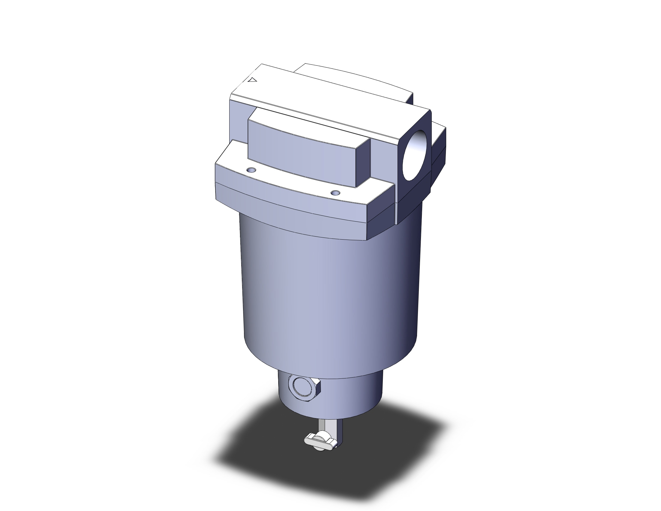 SMC AFF8C-04-R main line filter, AIR FILTER, MAIN LINE