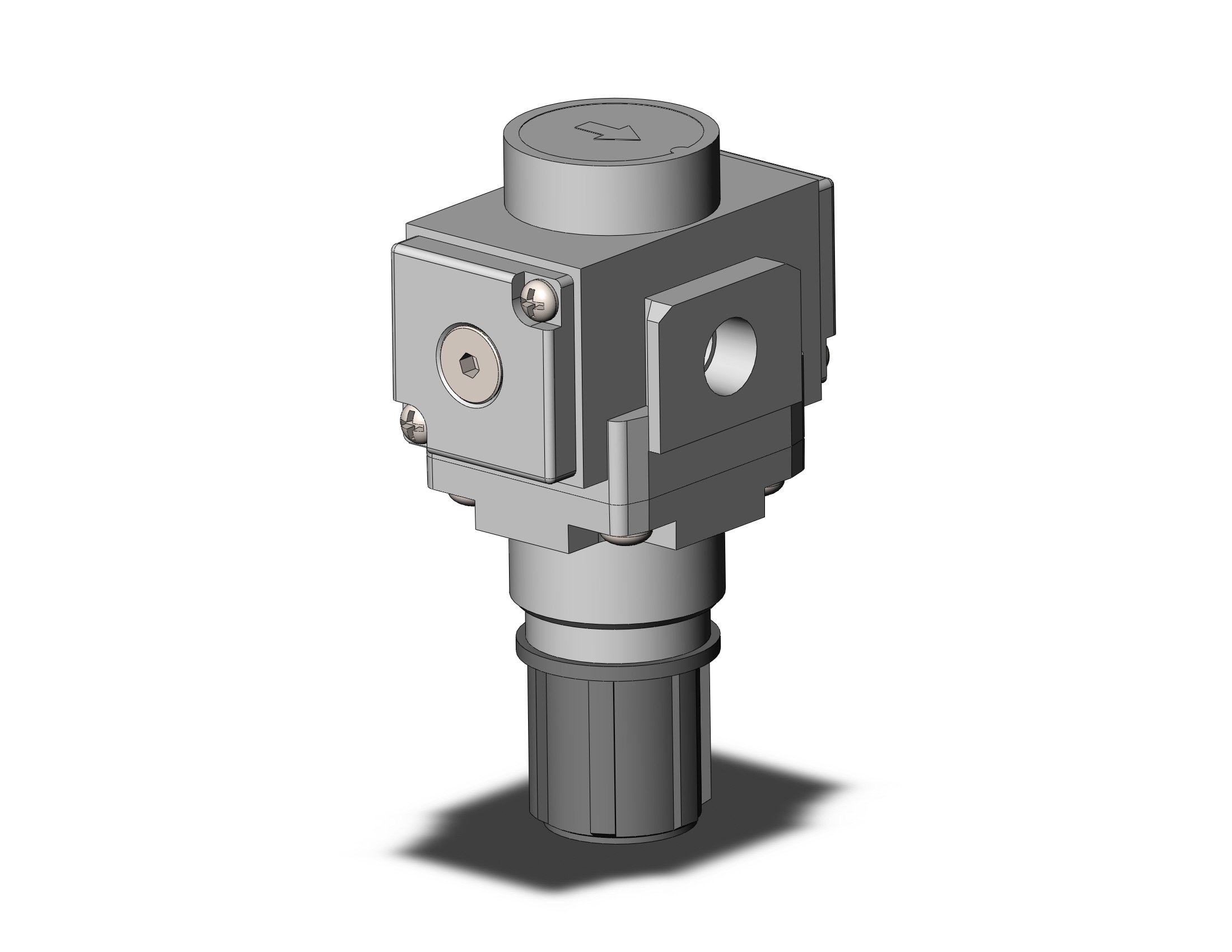 SMC AR20K-01-1NY-B regulator, REGULATOR, MODULAR F.R.L.