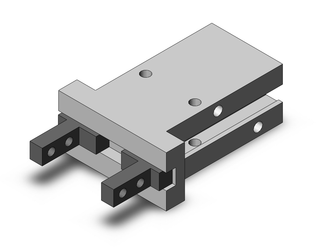 SMC MHZL2-16D-M9PWMDPC gripper, mhz, parallel style air gripper, GRIPPER