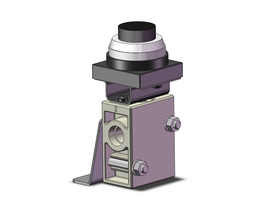 SMC VM220-02-32BA-B mechanical valve, MECHANICAL VALVE