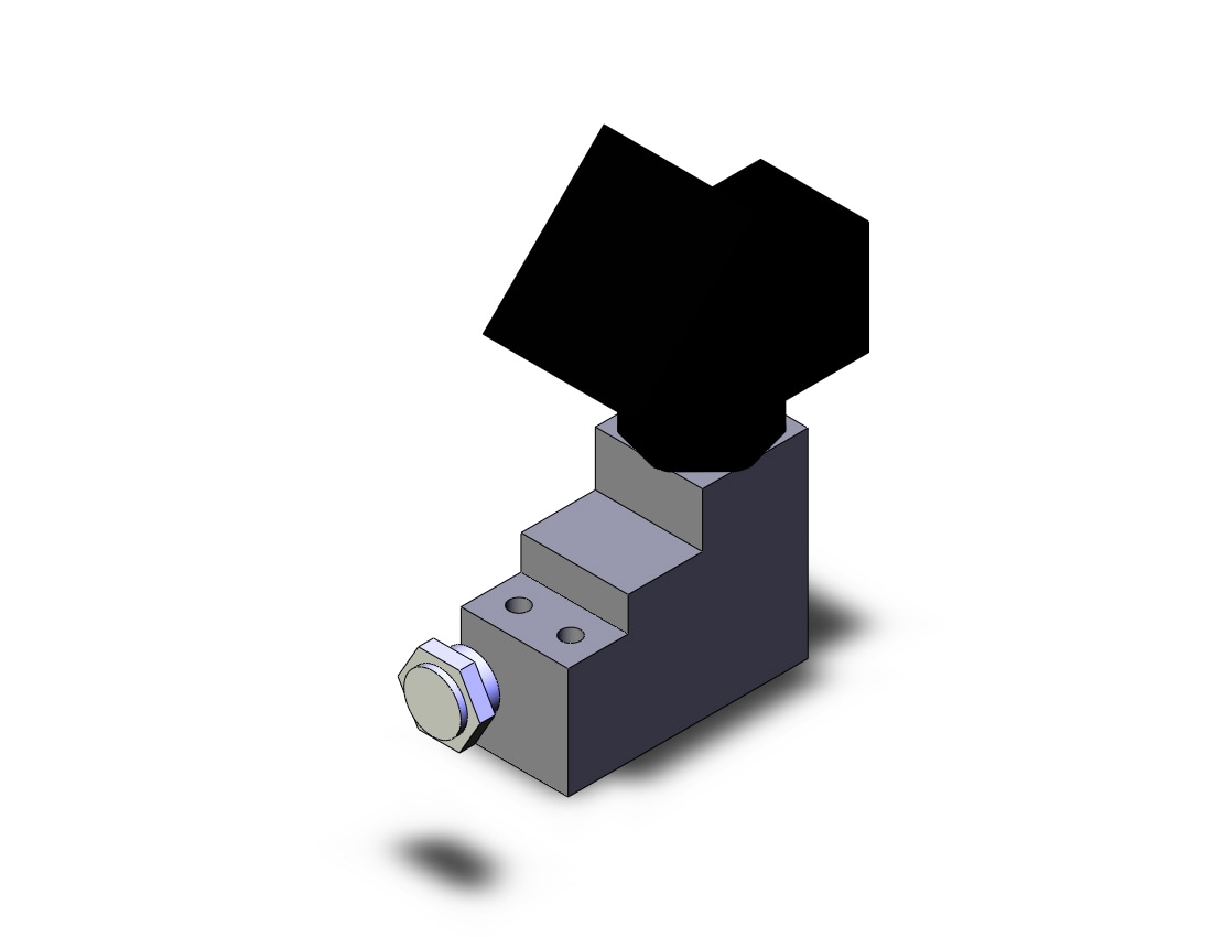 SMC VNH111A-10A-1DZ-B high pressure coolant valve, 2 PORT PROCESS VALVE