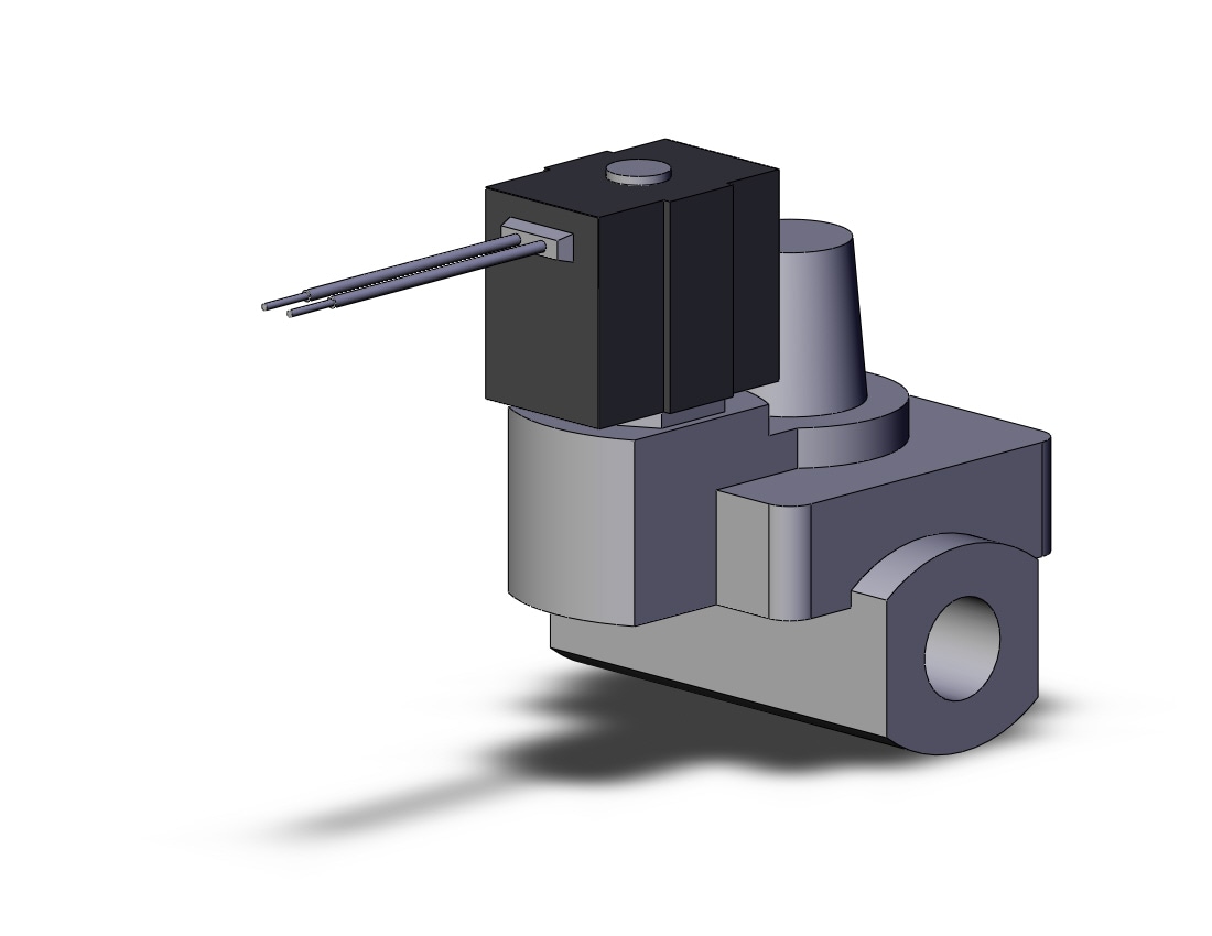 SMC VXR2150-04-5DS valve, media (n.c.), 2 PORT VALVE