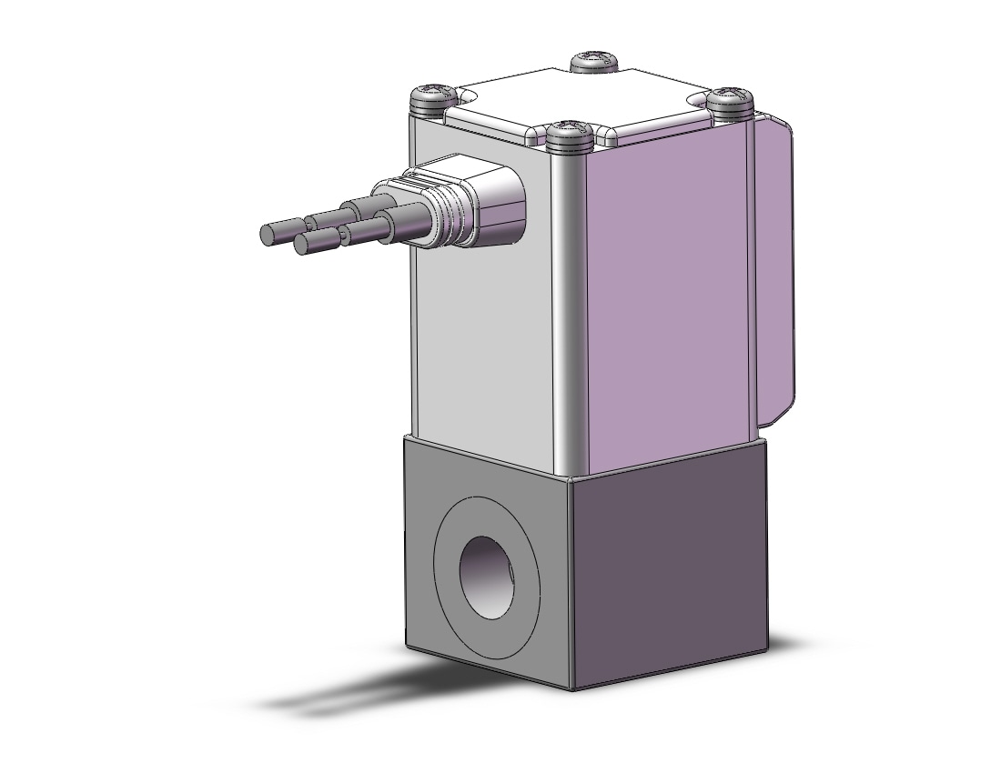 SMC XSA3-43V-6TL2 n.c. high vacuum solenoid valve, HIGH VACUUM VALVE