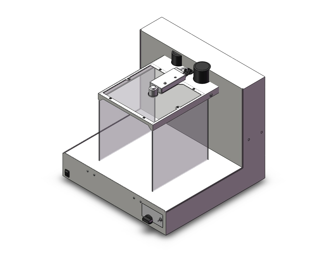 SMC ZVB20-BA-D desktop duster box, ION BOX