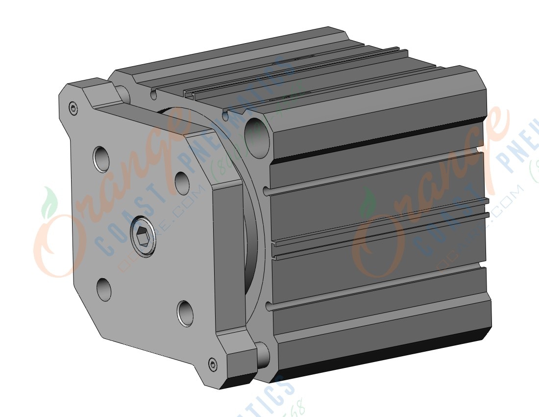 SMC CDQMB100-50-M9P cyl, compact, auto-switch, CQM COMPACT GUIDE ROD CYLINDER