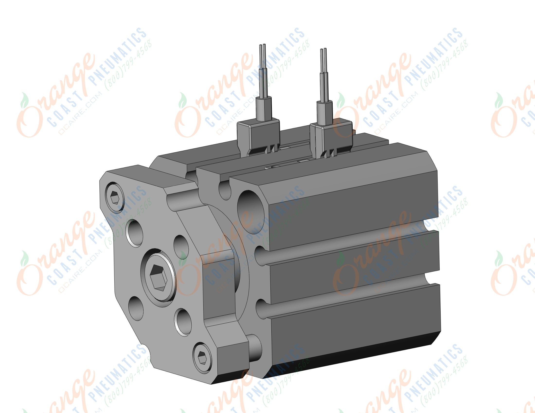 SMC CDQMB25-10-M9BV cyl, compact, auto-sw, CQM COMPACT GUIDE ROD CYLINDER