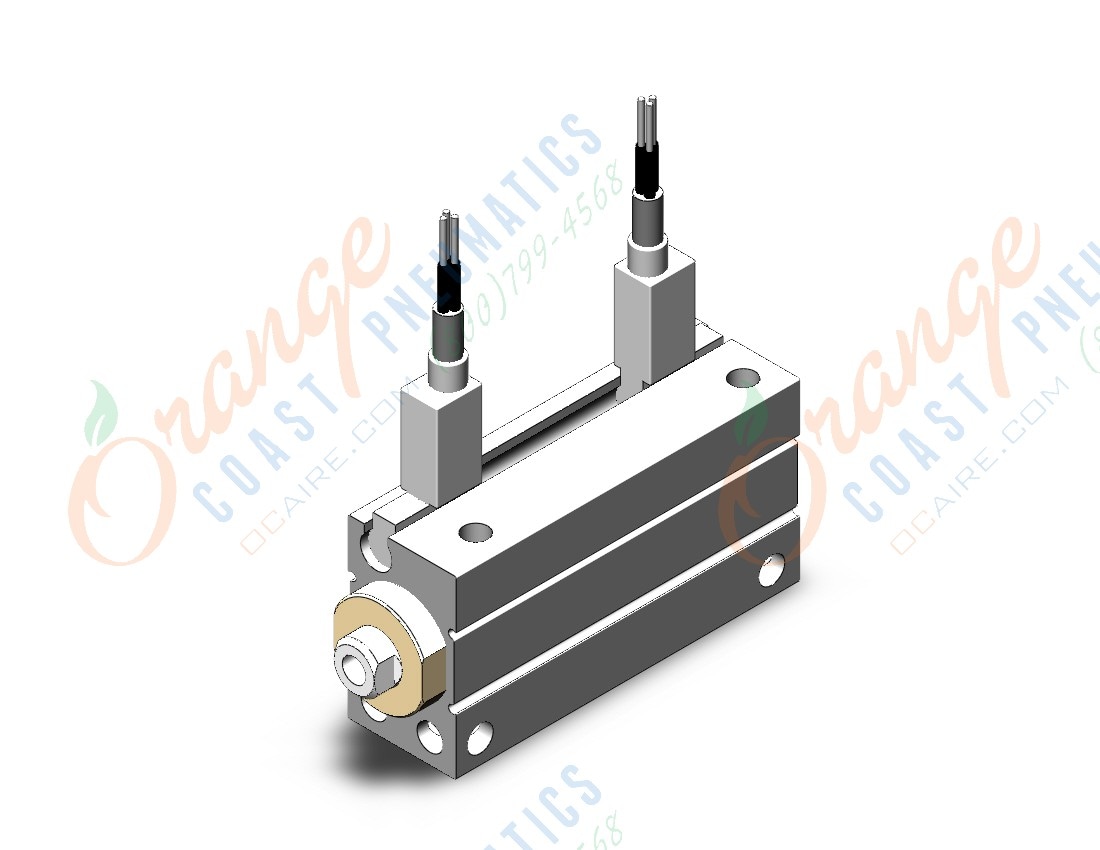 SMC CDUJB10-25D-F8BL cylinder, CUJ COMPACT MINI FREE-MOUNT