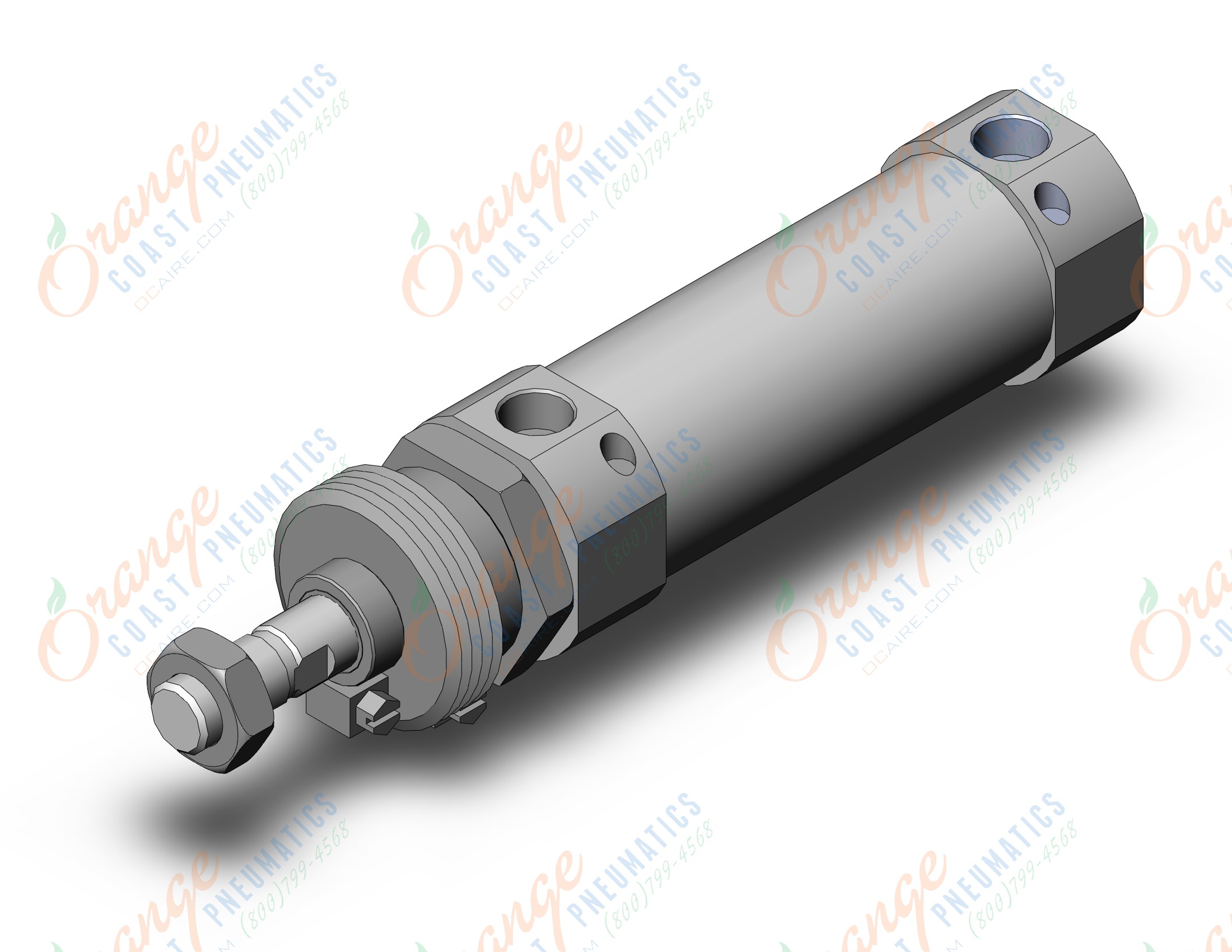 SMC CM2BZ40-50AJZ base cylinder, CM2/CM3 ROUND BODY CYLINDER