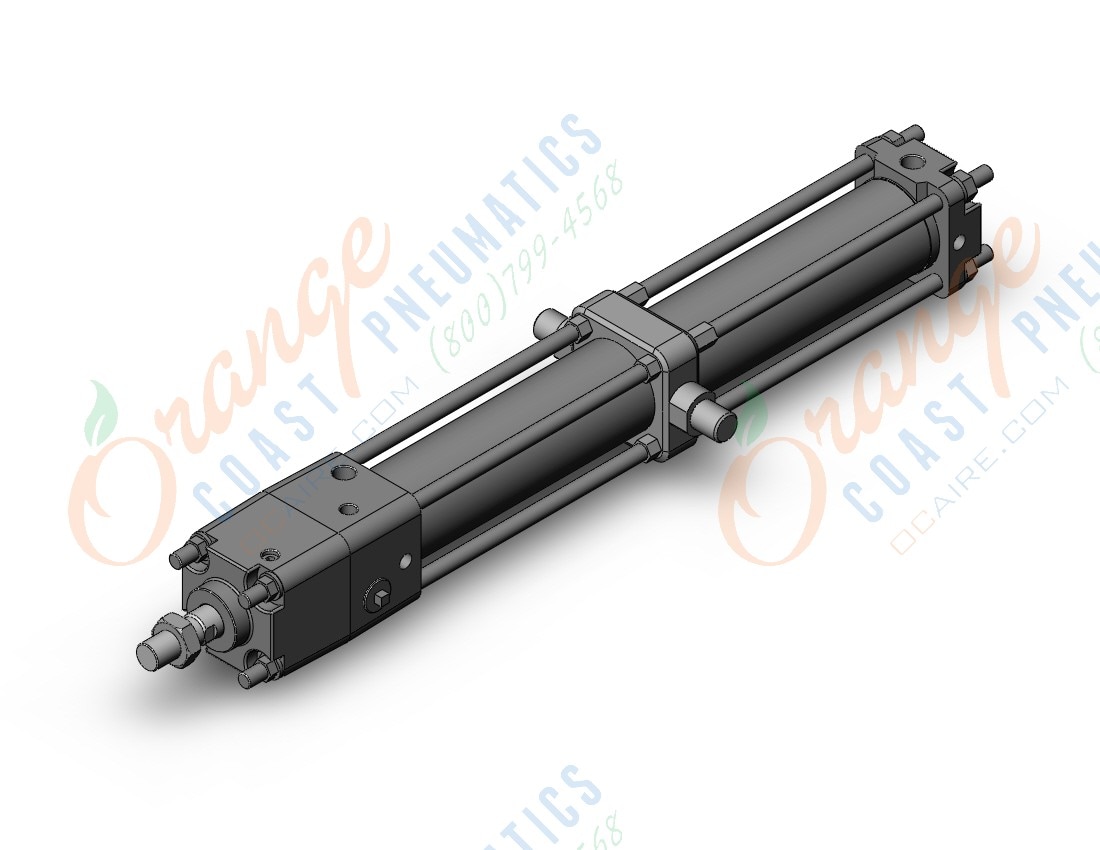 SMC CNA2T40-300-D cyl, tie rod, locking, CNA/CNA2 POWER LOCK CYLINDER