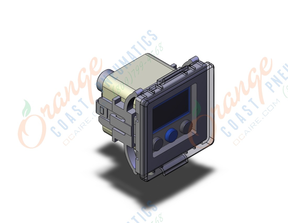 SMC ISE40A-01-T-PF-X501 2-color hi precision dig pres switch, PRESSURE SWITCH, ISE40, ISE40A