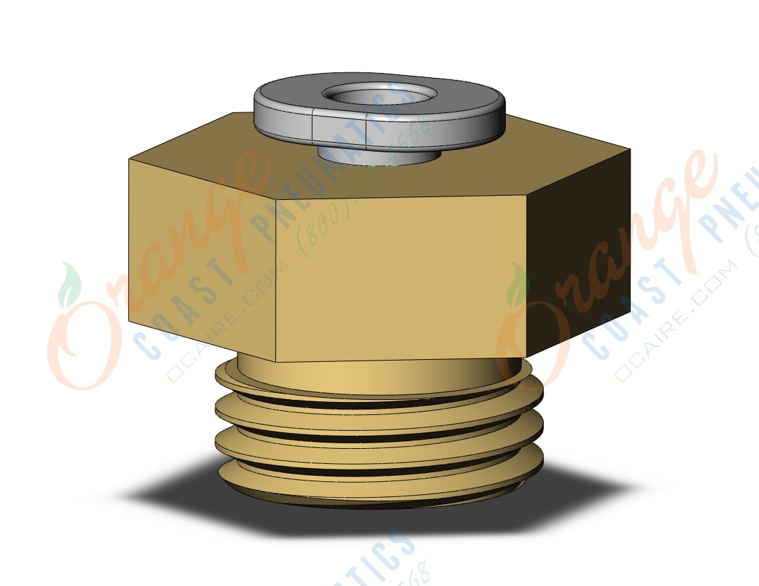 SMC KQ2H04-G02A1 fitting, male connector, ONE-TOUCH FITTING