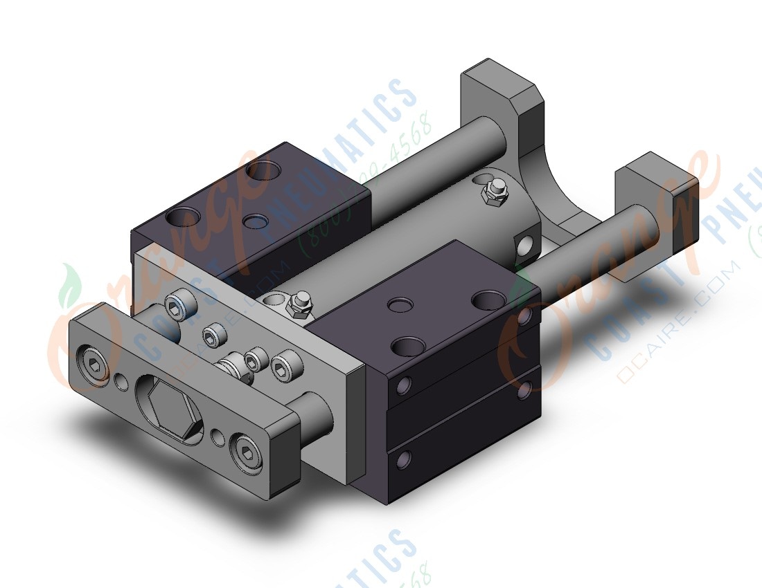 SMC MGCLB40TN-75-R cyl, guide, bearing, MGCL/MGCM GUIDED CYLINDER