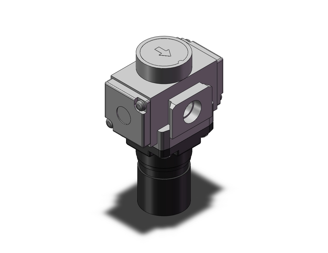 SMC 10-AR20-02-1N-B regulator, modular, clean room, AR MASS PRO