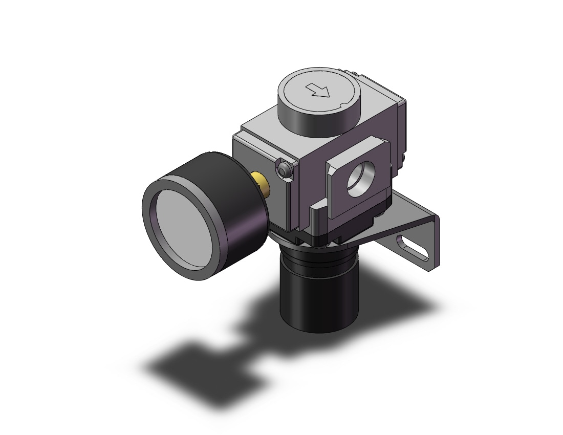 SMC 10-AR20-N02BG-1NZ-B regulator, REGULATOR, MODULAR F.R.L.