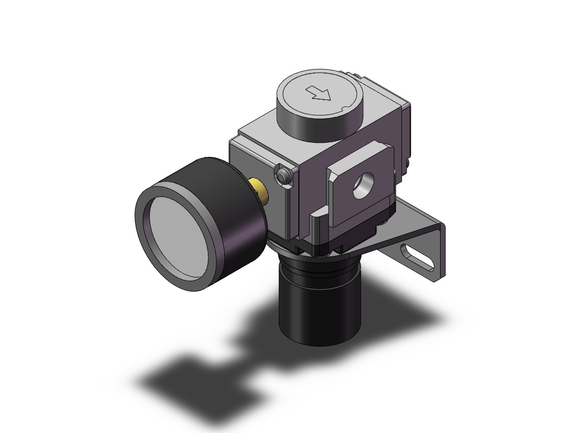 SMC 10-AR20K-01BG-B regulator, REGULATOR, MODULAR F.R.L.