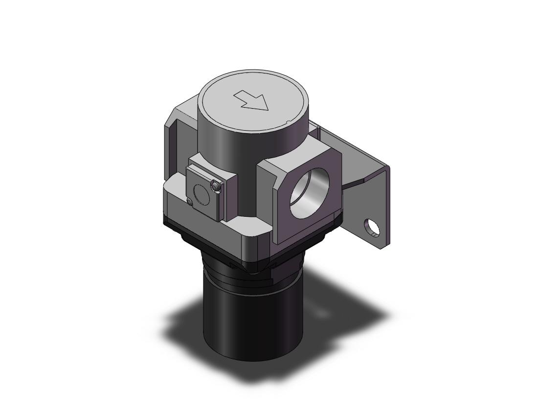 SMC 10-AR60-N10B-NZ-B regulator, modular, clean room, REGULATOR, MODULAR F.R.L.