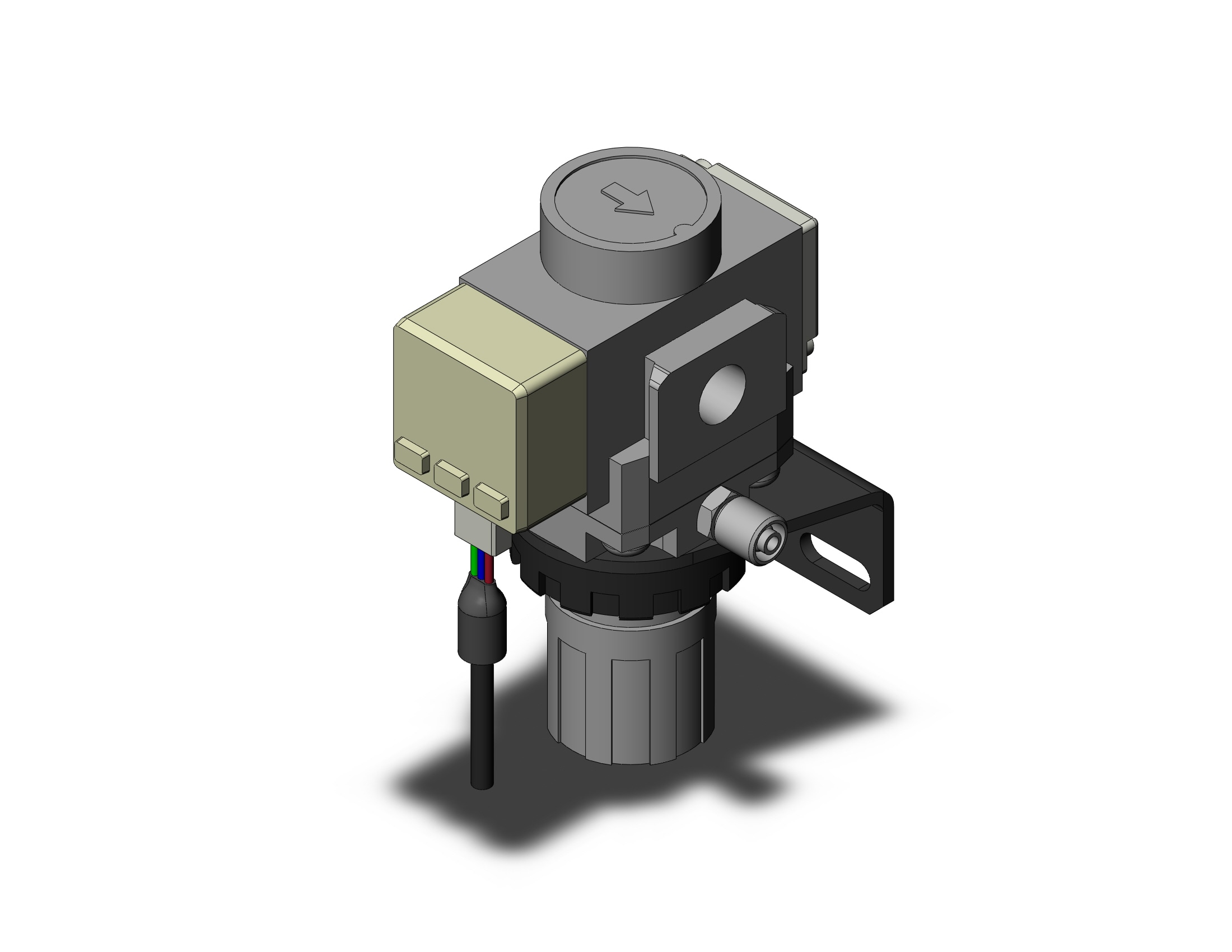 SMC 10-ARP20-N01BE1-1Z precision regulator, REGULATOR, PRECISION