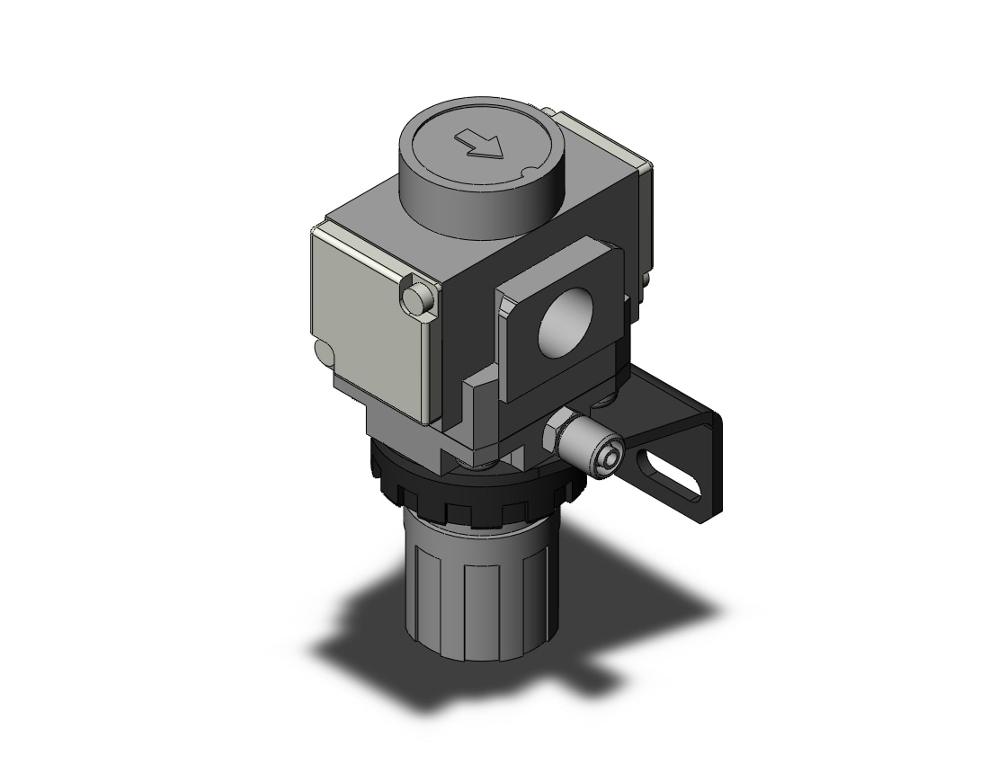 SMC 10-ARP20K-02B precision regulator, REGULATOR, PRECISION