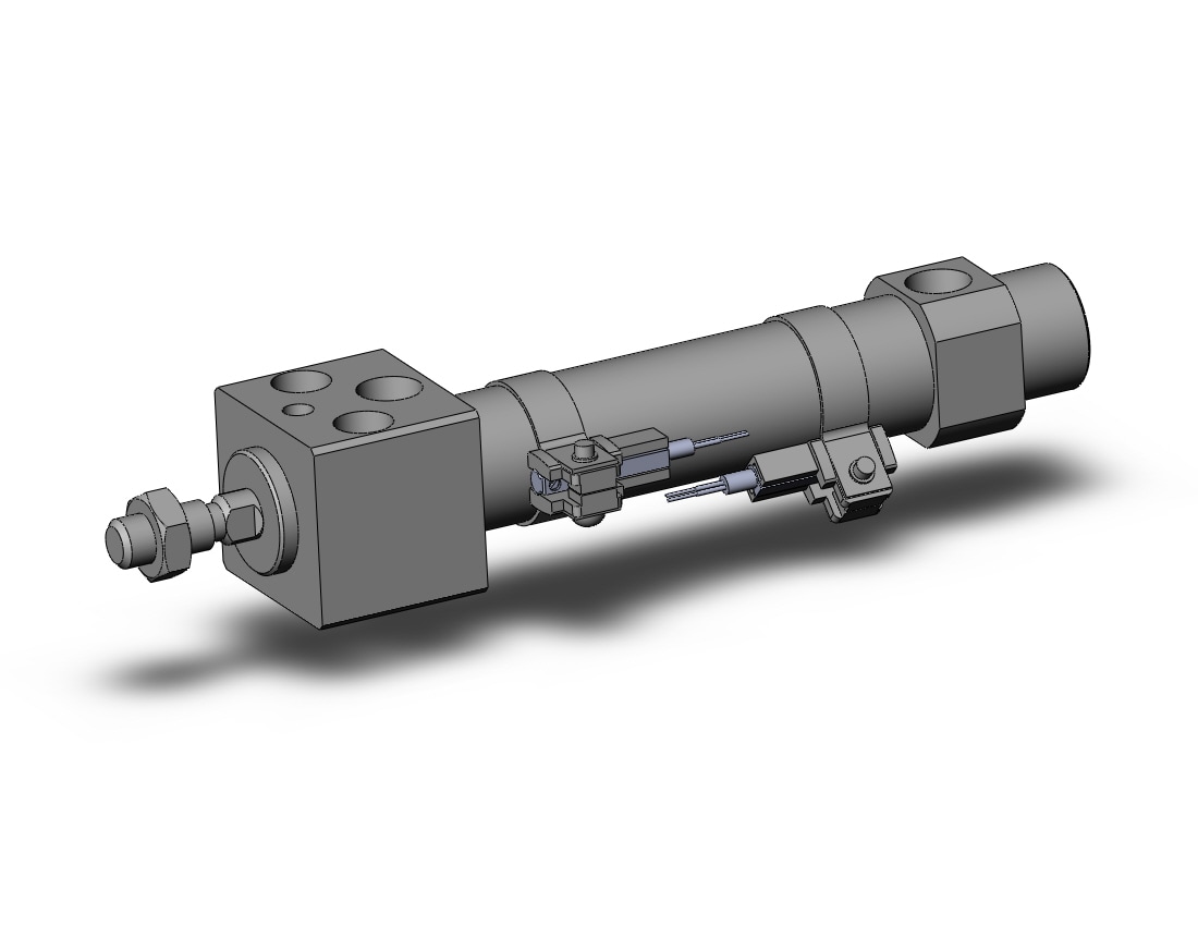 SMC 10-CDM2RA20TN-50Z-M9BMAPC cylinder, air, ROUND BODY CYLINDER