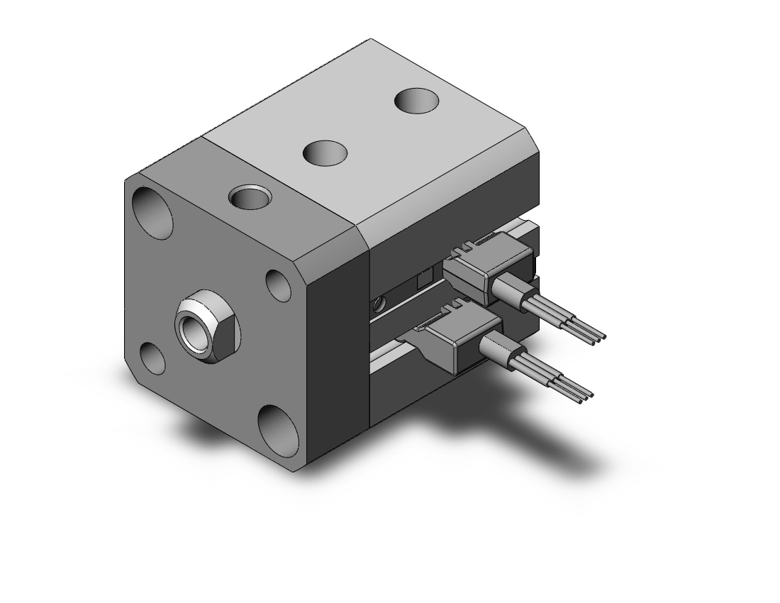 SMC 10-CDQSB16-5D-M9PVL cylinder compact, CQS COMPACT CYLINDER