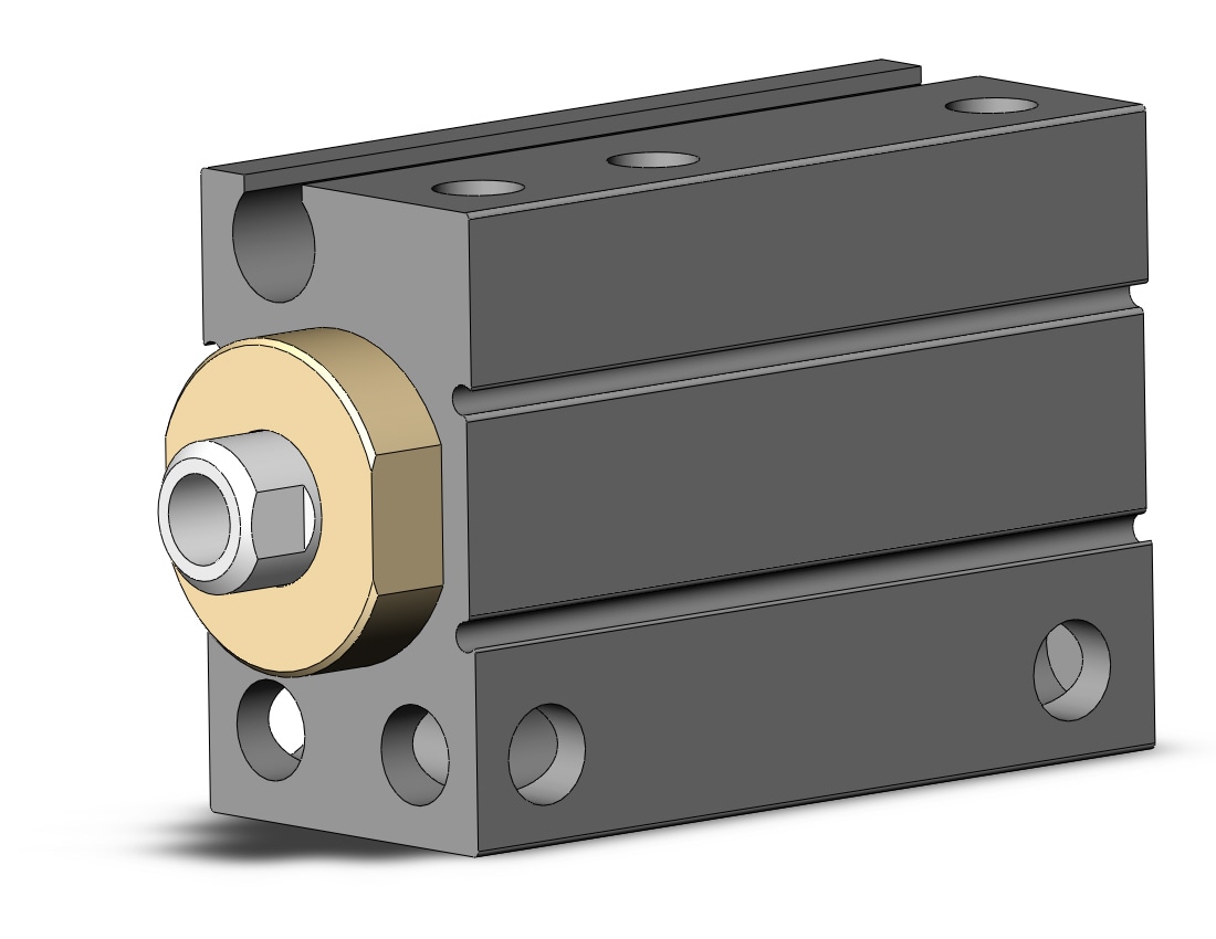 SMC 10-CDUJB8-6D base cylinder, CUJ COMPACT MINI FREE-MOUNT***