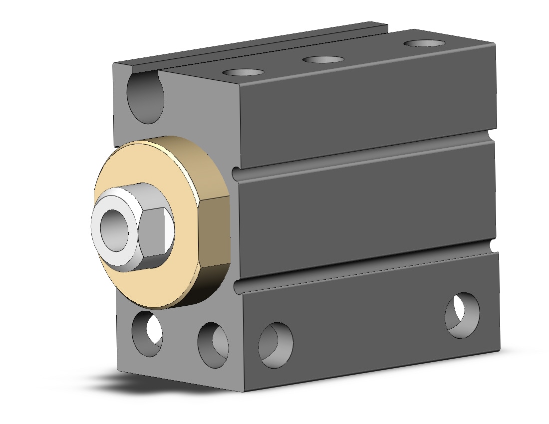 SMC 10-CUJB10-6D cylinder, CUJ COMPACT MINI FREE-MOUNT***