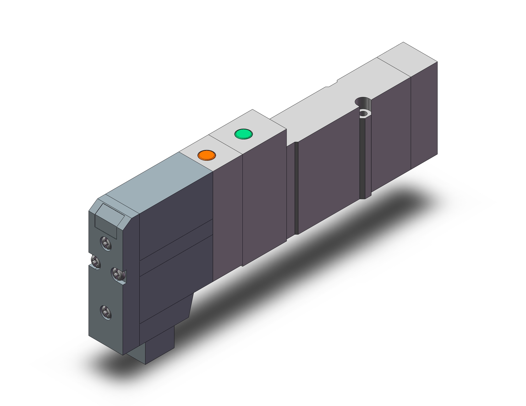 SMC 10-SV1300-5FU sv1000 no size rating, SV1000 SOLENOID VALVE, 5-PORT