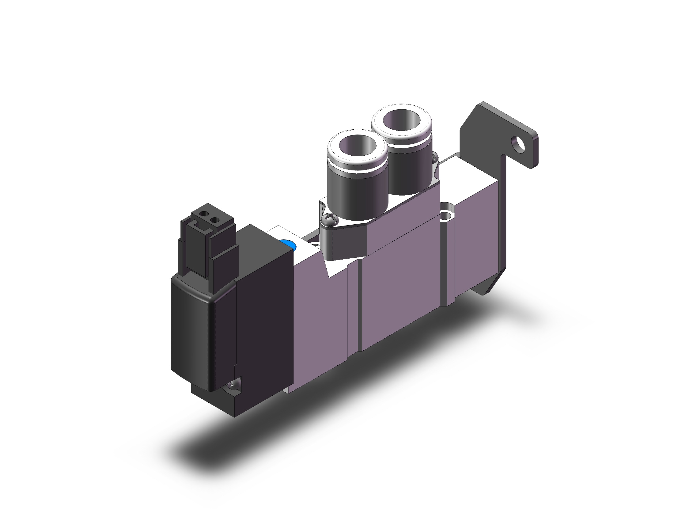 SMC 10-SY5120-5MNU-C6-F1 valve, sgl sol, body pt, SY5000 SOL/VALVE, RUBBER SEAL***