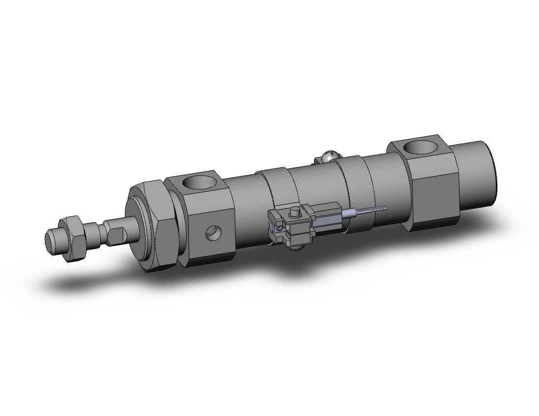 SMC 11-CDM2B20TN-25Z-M9PSAPC cylinder, air, ROUND BODY CYLINDER