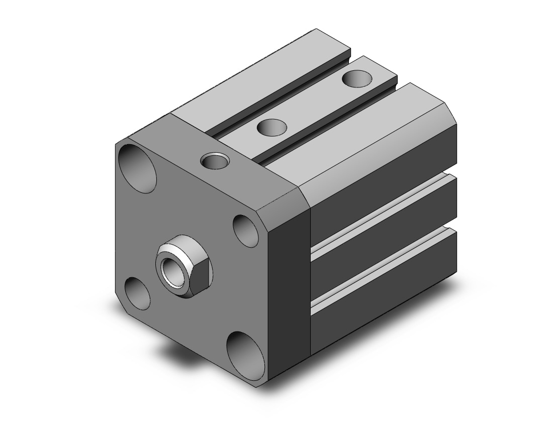 SMC 11-CDQSB20-5D cyl, compact, dbl act, clean, CQS COMPACT CYLINDER