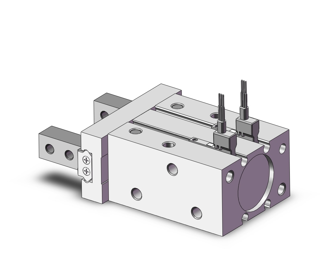 SMC 11-MHZ2-20D-M9PV gripper, mhz, parallel style air gripper, GRIPPER