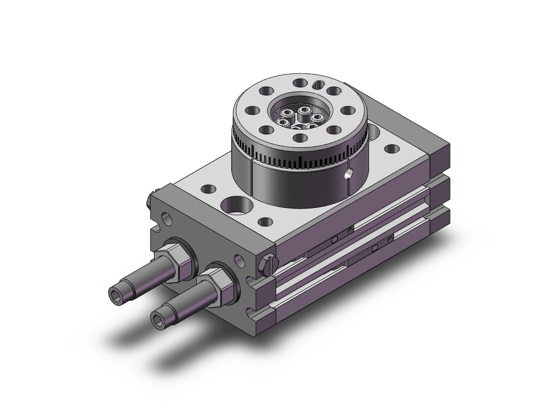 SMC 11-MSQA10R-M9N rotary table, 11- clean series - vac, ROTARY ACTUATOR