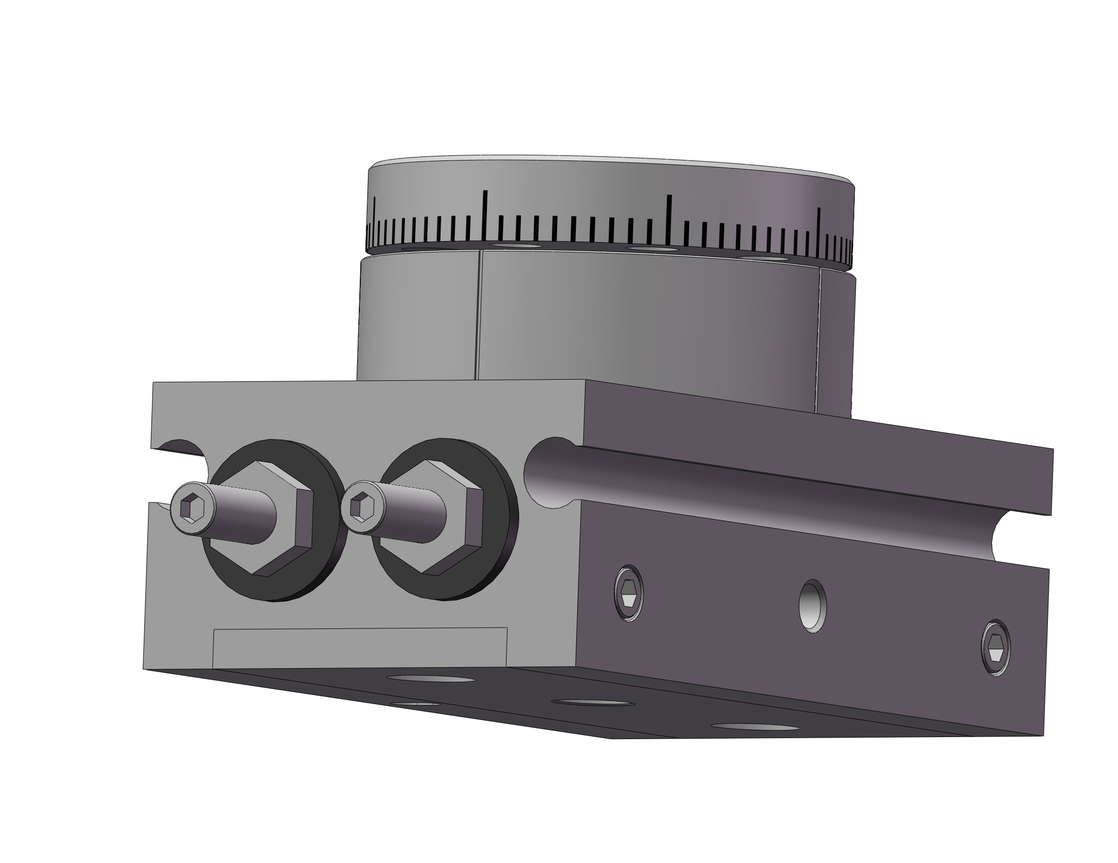 SMC 11-MSQA1AE cyl, rotary table, MSQ ROTARY ACTUATOR W/TABLE