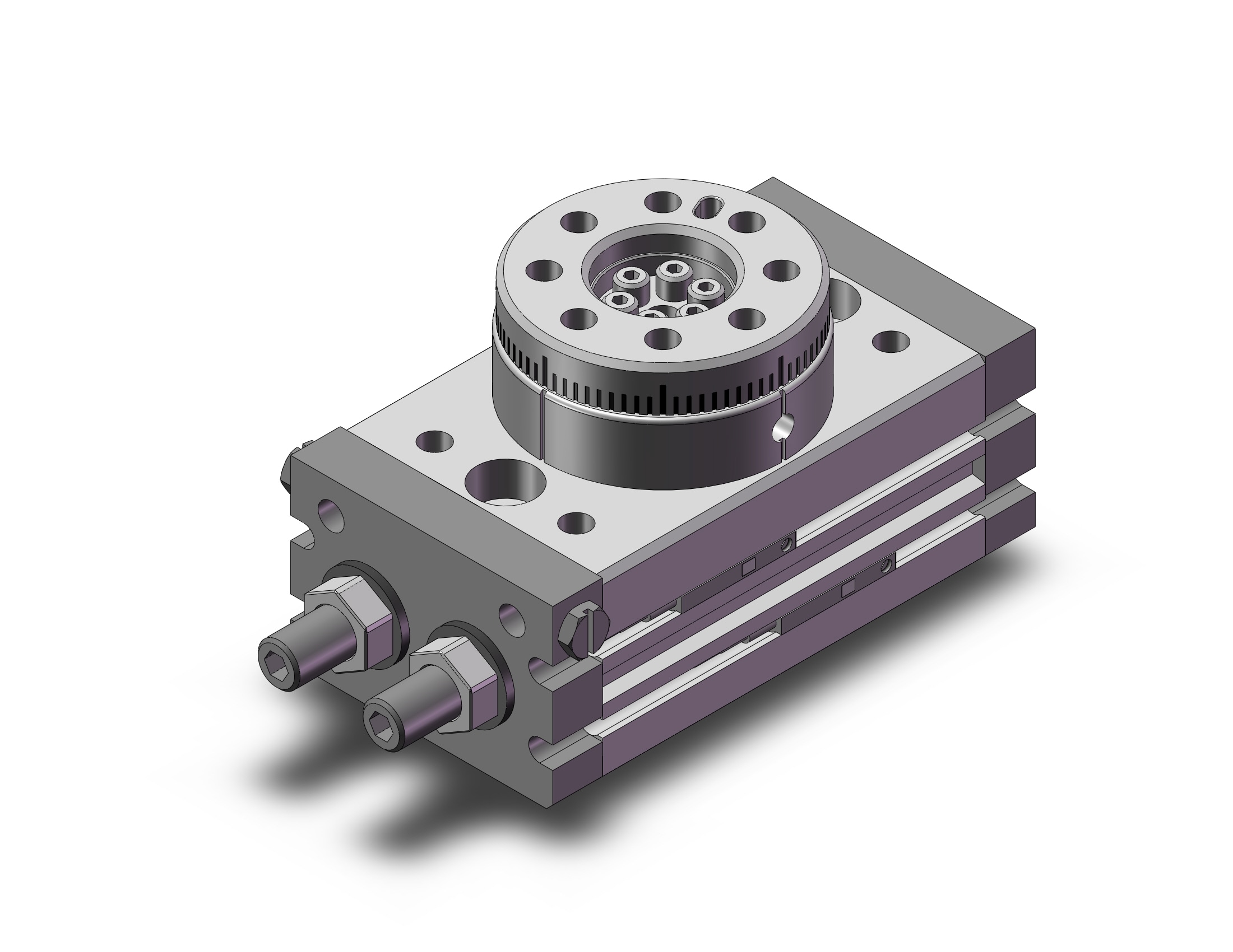 SMC 11-MSQB10A-M9PWZ rotary table, 11- clean series - vac, ROTARY ACTUATOR