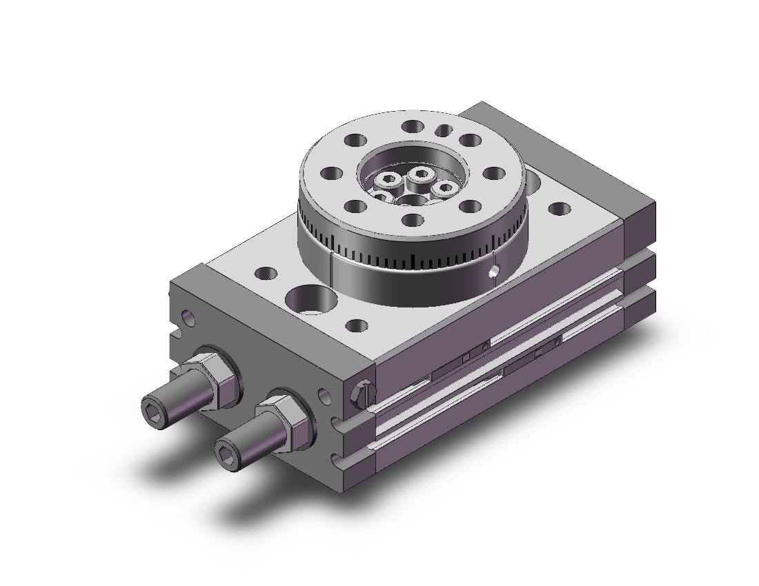 SMC 11-MSQB20A-M9NL rotary table, 11- clean series - vac, ROTARY ACTUATOR