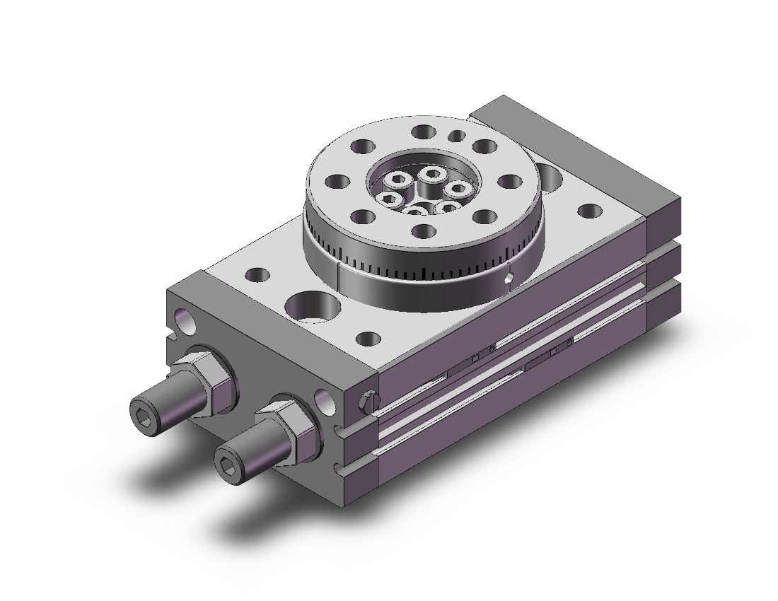 SMC 11-MSQB50A-M9PL rotary table, 11- clean series - vac, ROTARY ACTUATOR