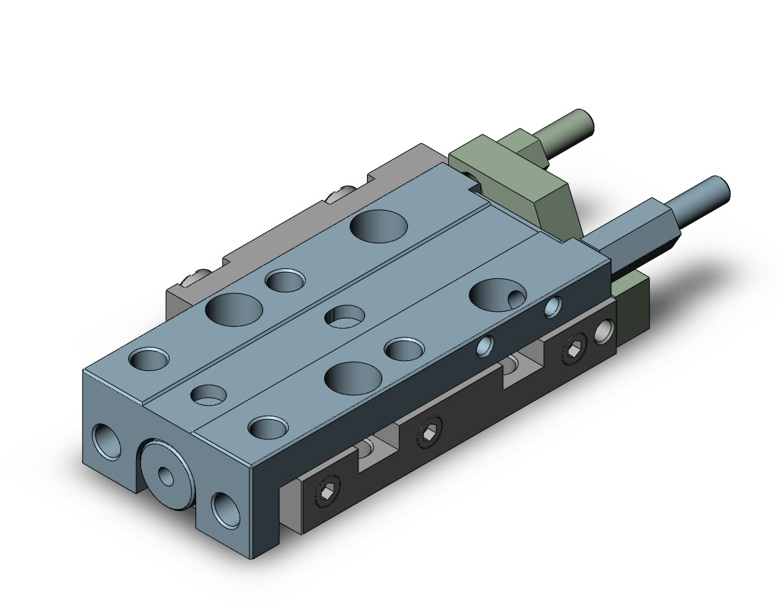 SMC 11-MXJ4-10CPN cylinder, MXS/MXJ GUIDED CYLINDER