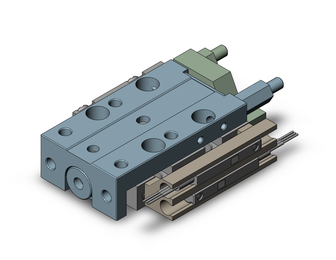 SMC 11-MXJ8-10CP-M9PWL cylinder, MXS/MXJ GUIDED CYLINDER