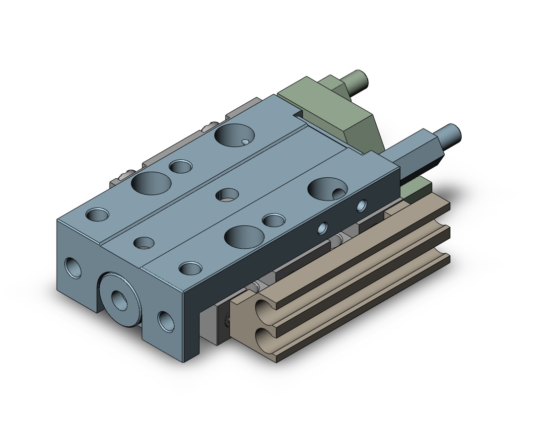 SMC 11-MXJ8-10CP base cylinder, MXS/MXJ GUIDED CYLINDER