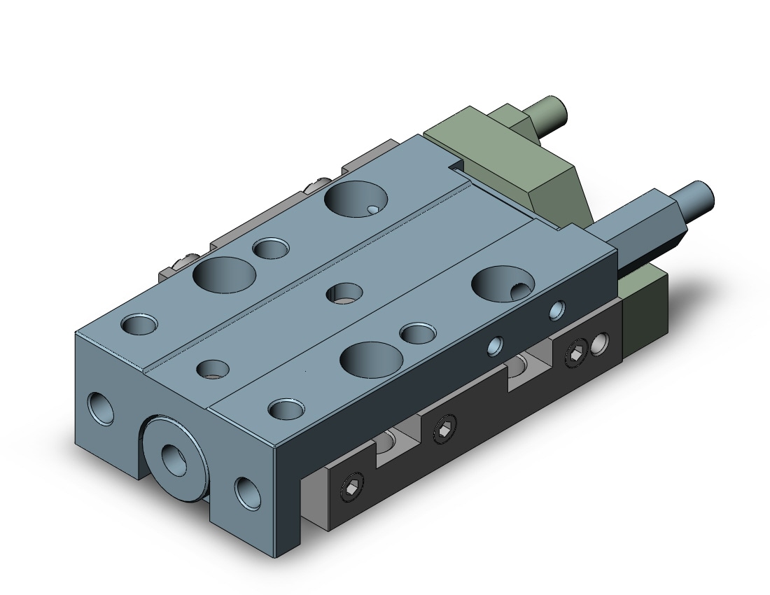 SMC 11-MXJ8-10CPN cylinder, MXS/MXJ GUIDED CYLINDER