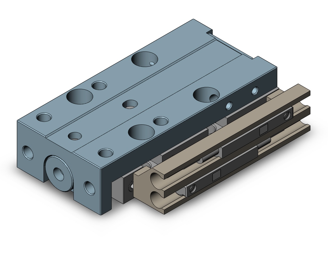 SMC 11-MXJ8-20-M9B cylinder, air, GUIDED CYLINDER