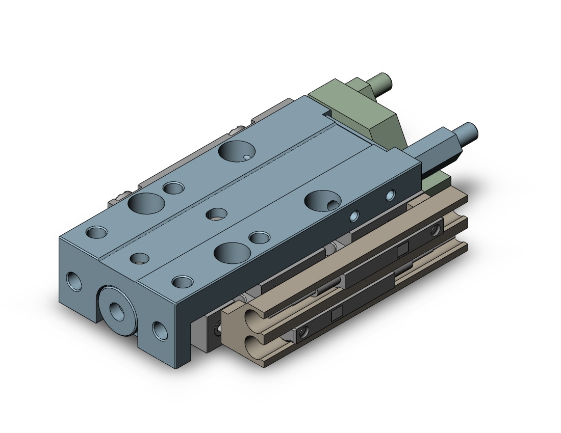 SMC 11-MXJ8-20CP-M9PWL cylinder, air, GUIDED CYLINDER