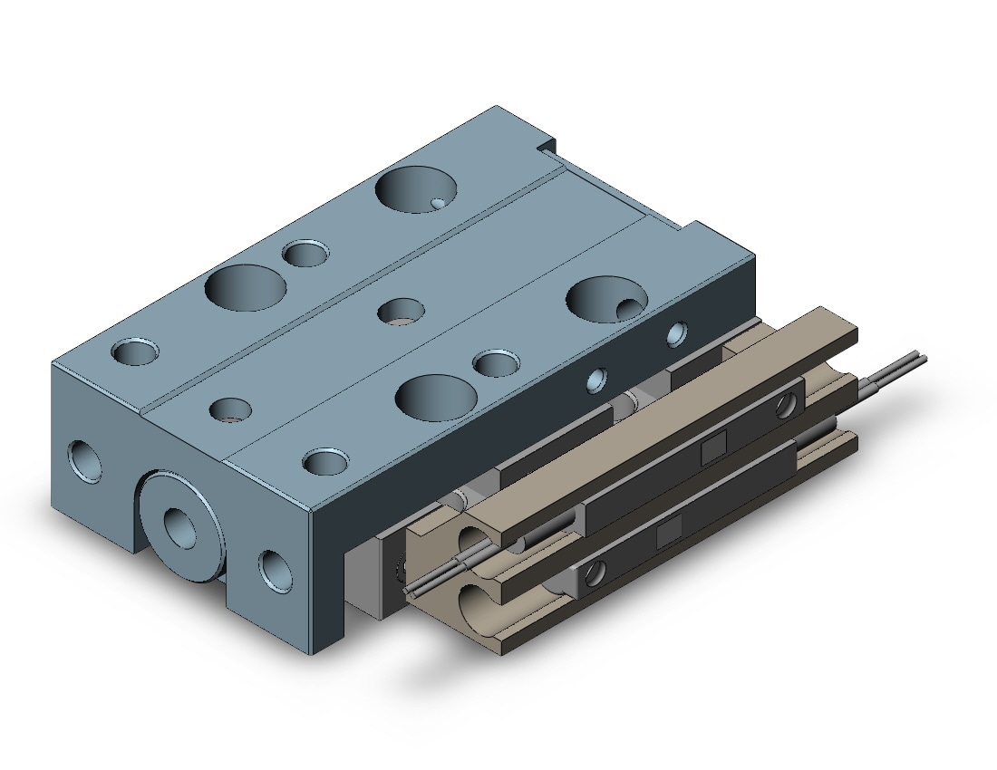 SMC 11-MXJ8-5-M9BL cylinder, air, GUIDED CYLINDER