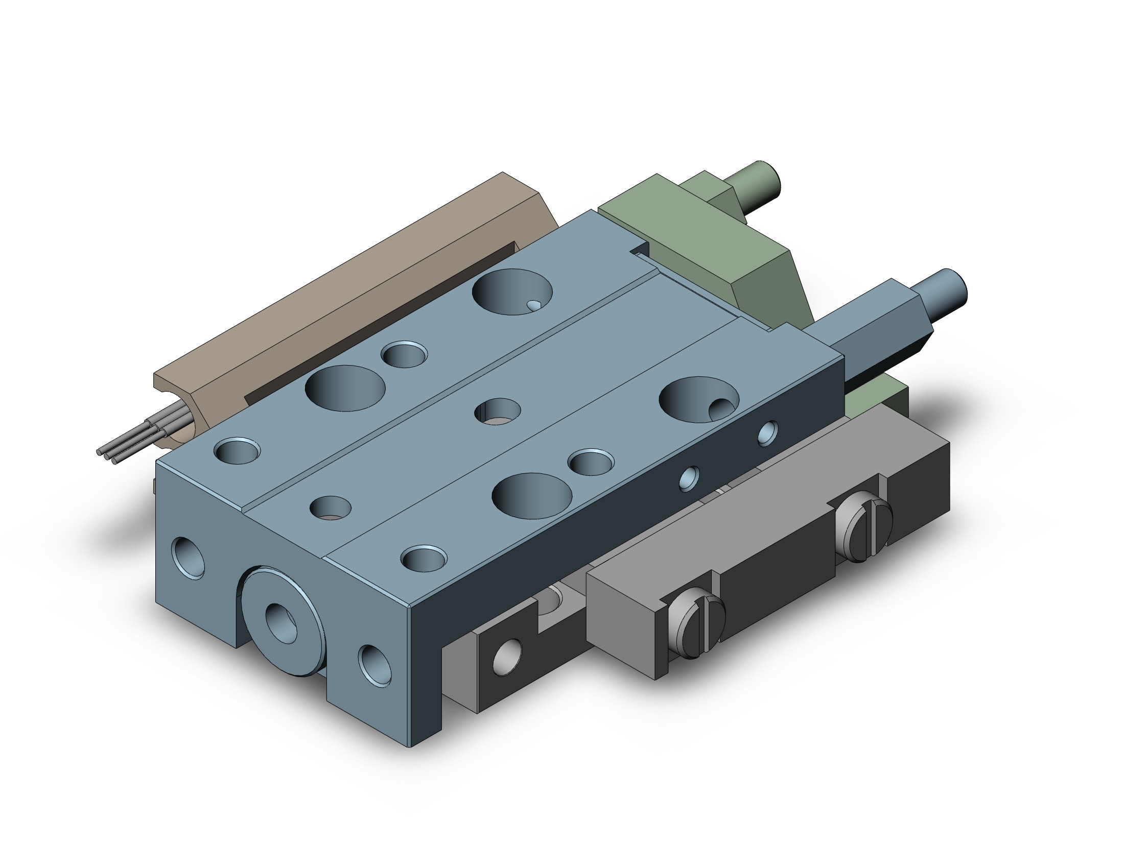 SMC 11-MXJ8L-10CP-M9PWL cylinder, MXS/MXJ GUIDED CYLINDER