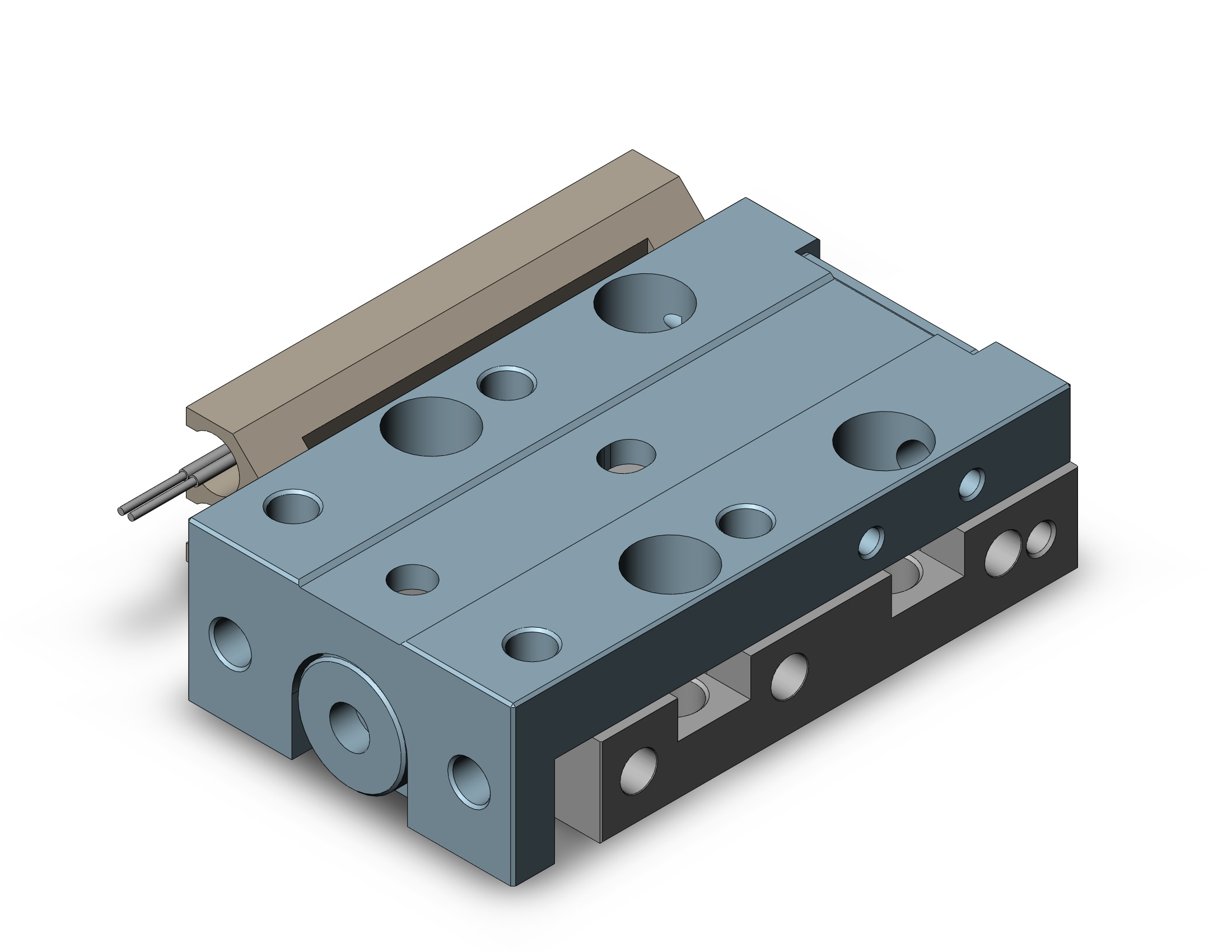 SMC 11-MXJ8L-5-M9BL cylinder, air, GUIDED CYLINDER